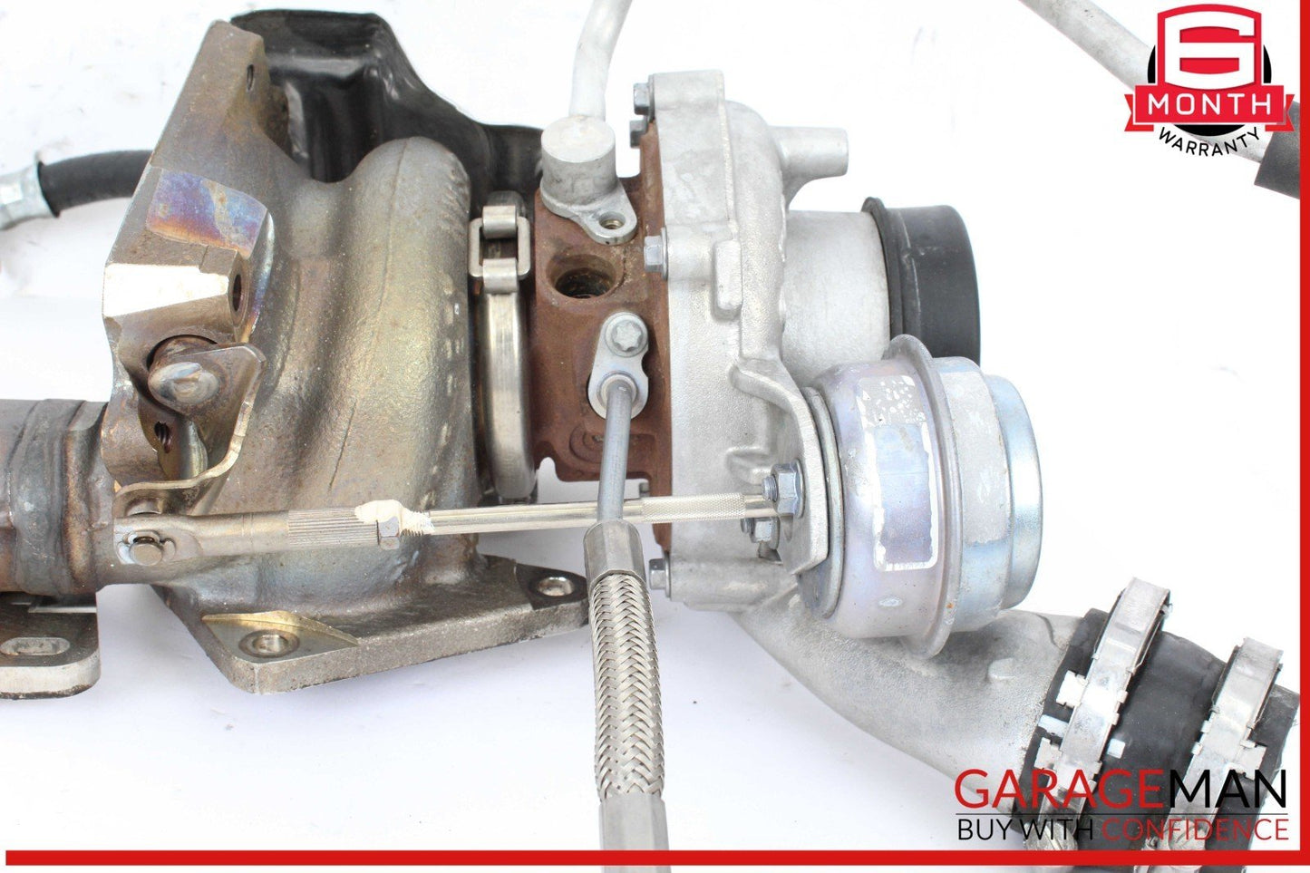 12-18 Mercedes W218 CLS550 E550 M278 Left Turbocharger Turbo Charger Manifold