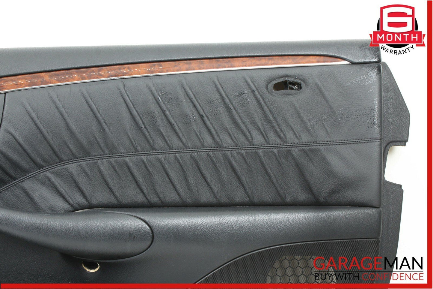 06-09 Mercedes W209 CLK350 CLK500 Right Passenger Interior Door Panel Black OEM