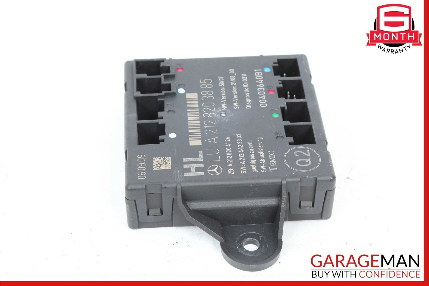08-18 Mercedes W212 E350 CLS550 C300 Rear Left Door Control Module Unit