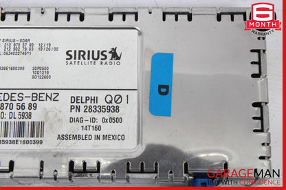 10-17 Mercedes R172 SLK250 C300 Sirius Satellite Radio Receiver Module Unit OEM