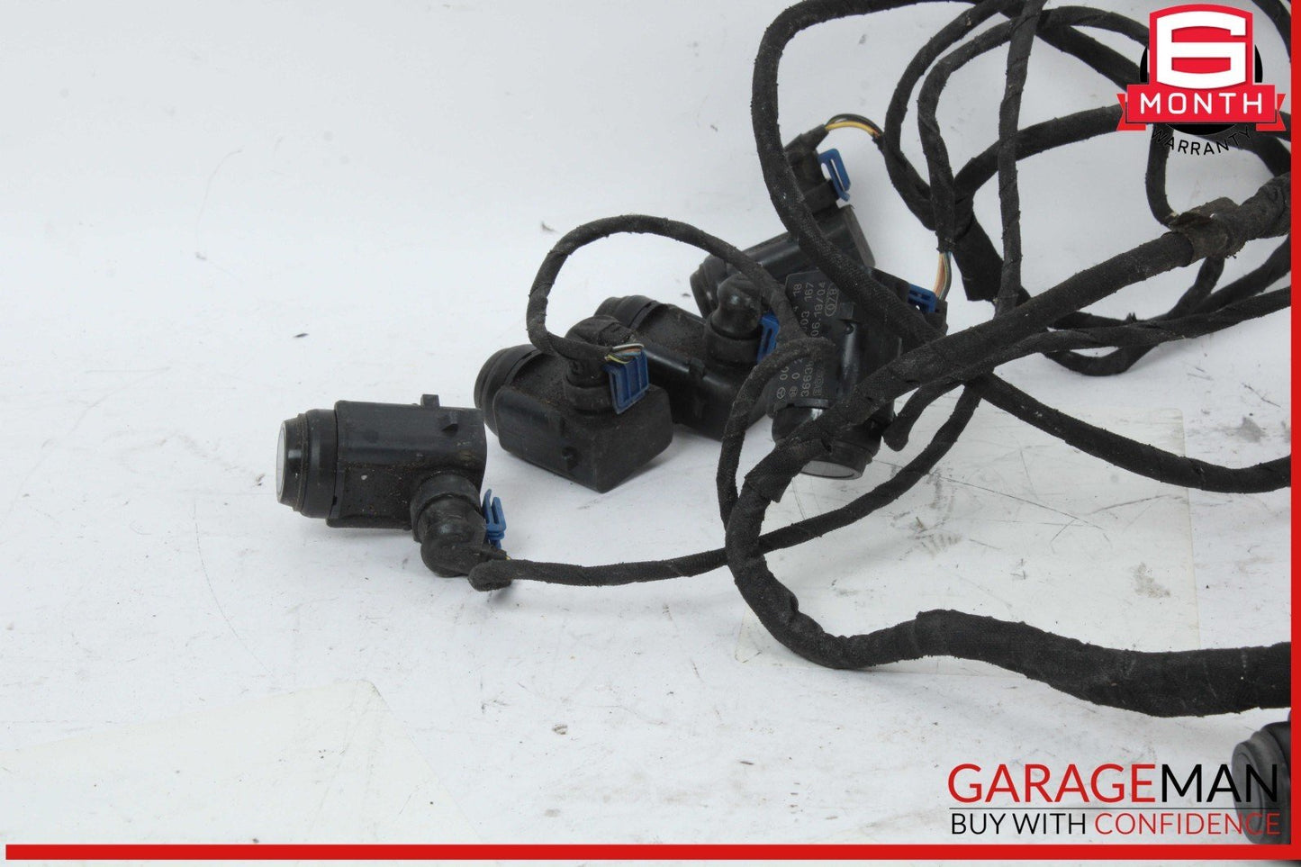 03-06 Mercedes R230 SL500 SL55 AMG Bumper Parktronic Parking Sensor Set OEM