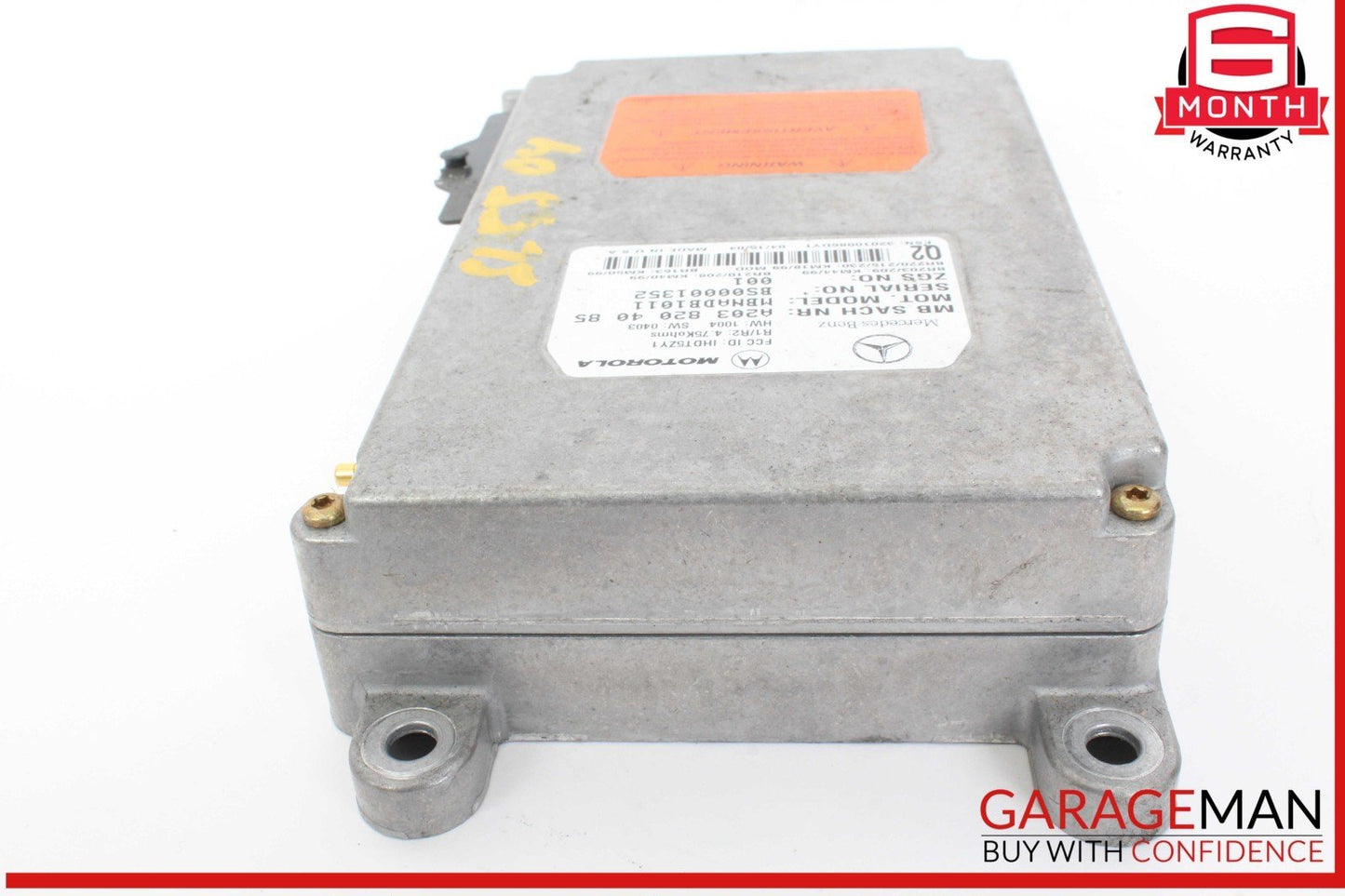 00-06 Mercedes R230 SL500 Voice Command Control Module 2038204085 OEM