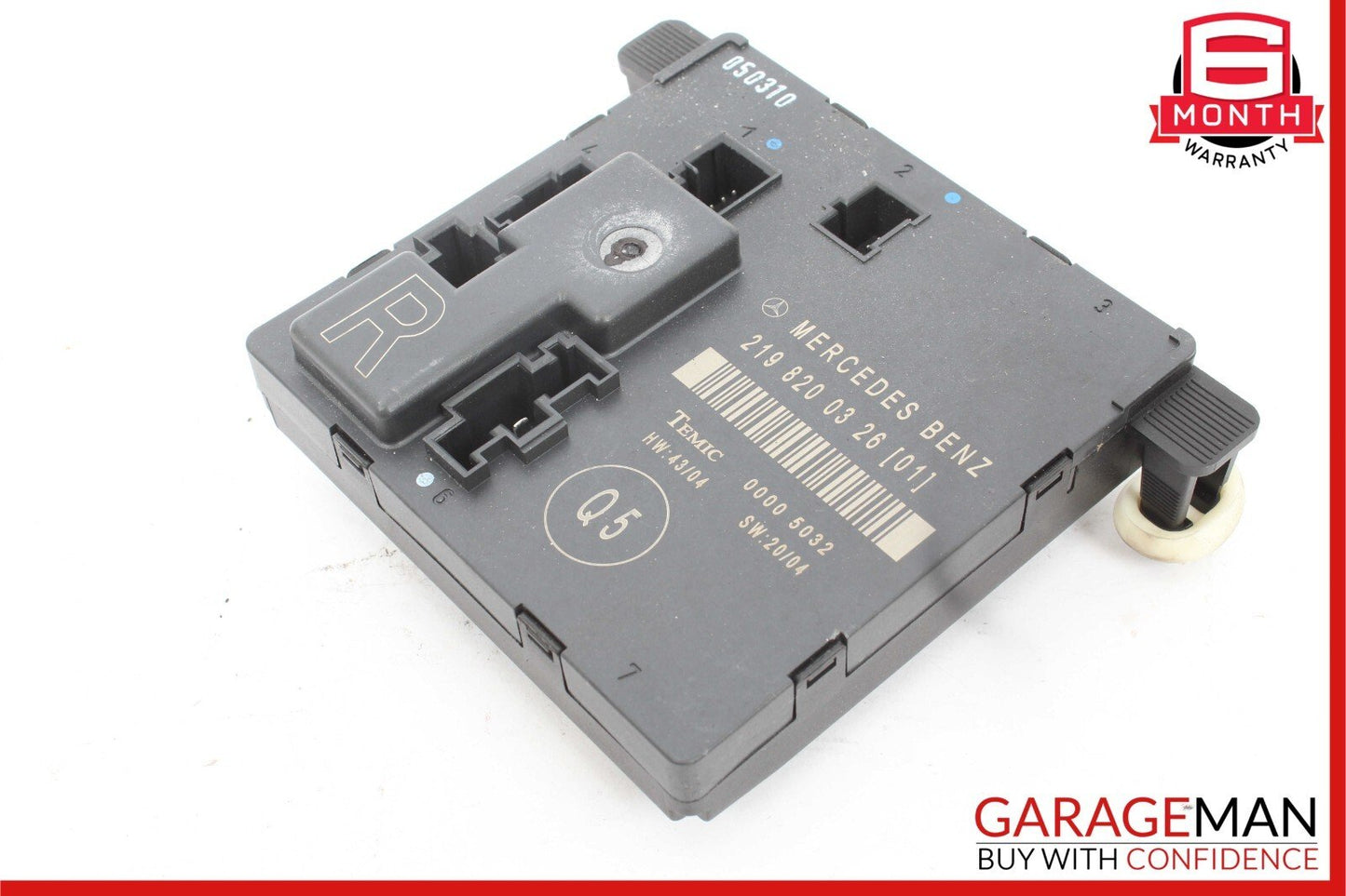 06-11 Mercedes W219 CLS550 CLS55 AMG Rear Right Side Door Control Module OEM