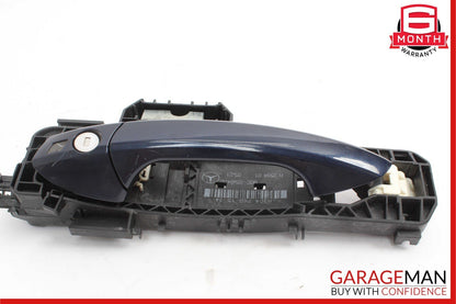 08-14 Mercedes W204 C300 Front Left Side Exterior Door Handle Assembly Gray OEM