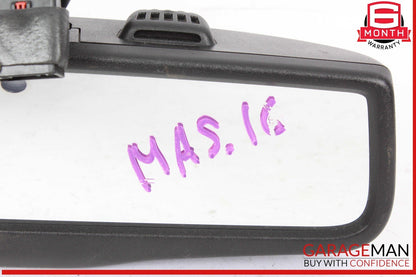 14-17 Maserati Ghibli Interior Top Upper Rear View Mirror Black 68206442 OEM