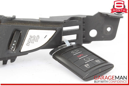 13-19 Cadillac ATS Front Center Left Driver Side Dash Fresh Air Vent w/ Key OEM
