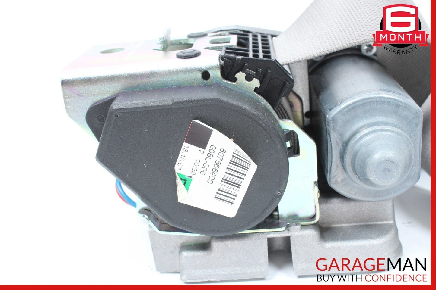 07-09 Mercedes W211 E350 CLS550 Front Right Seatbelt Seat Belt Retractor Gray