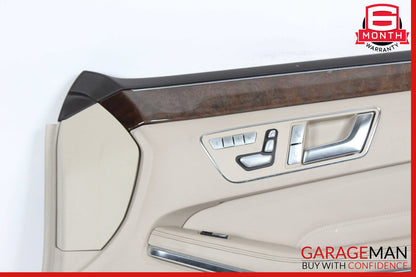 14-16 Mercedes W212 E350 E550 Front Right Side Interior Door Panel Trim OEM