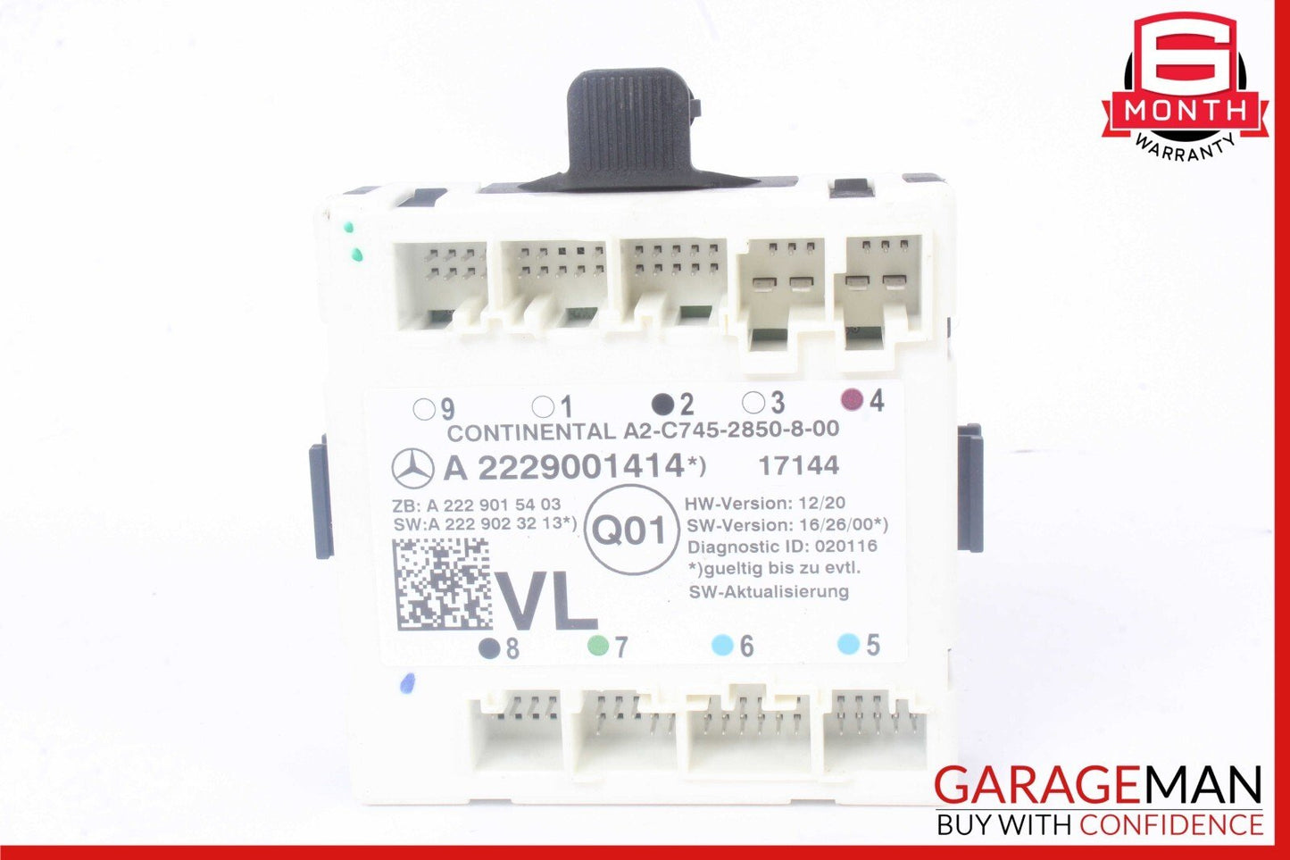 15-18 Mercedes W205 C300 C350e Front Left Side Door Control Module Unit OEM