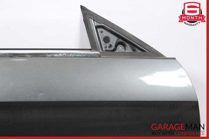 10-17 Mercedes W207 E550 Front Right Side Exterior Door Shell Panel Graphite