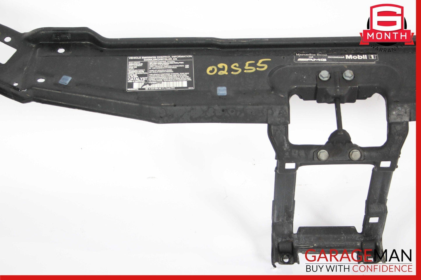 00-06 Mercedes W220 S55 AMG S500 Front Upper Radiator Core Support Bracket OEM