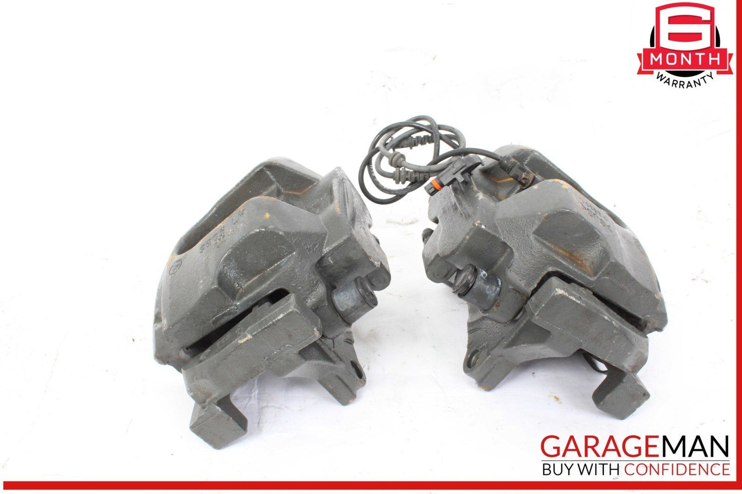 12-19 Mercedes X166 GL450 Front Left & Right Side Brake Caliper Calipers Set