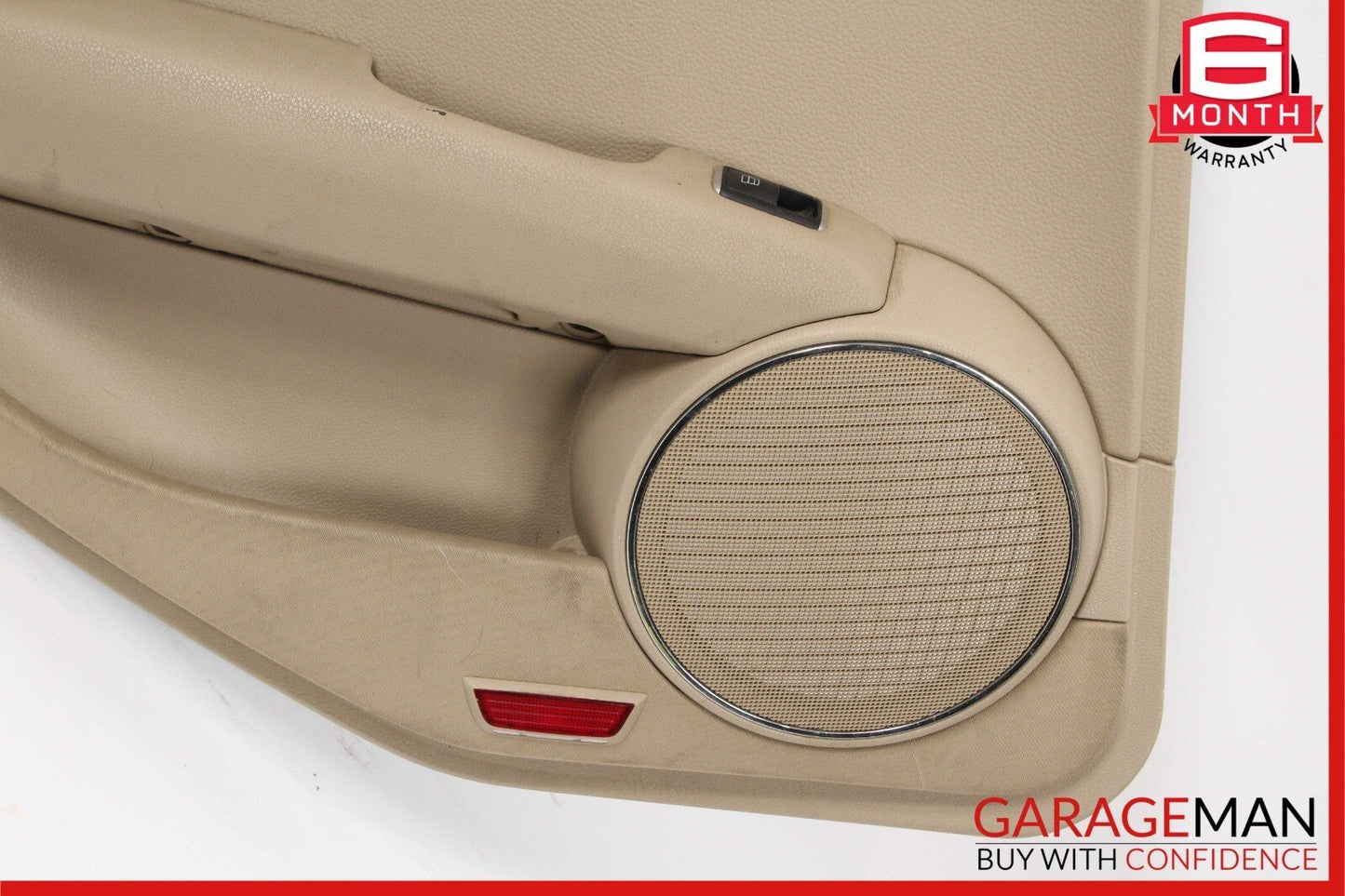 08-14 Mercedes W204 C300 C350 Rear Left Side Interior Door Panel Assembly Beige