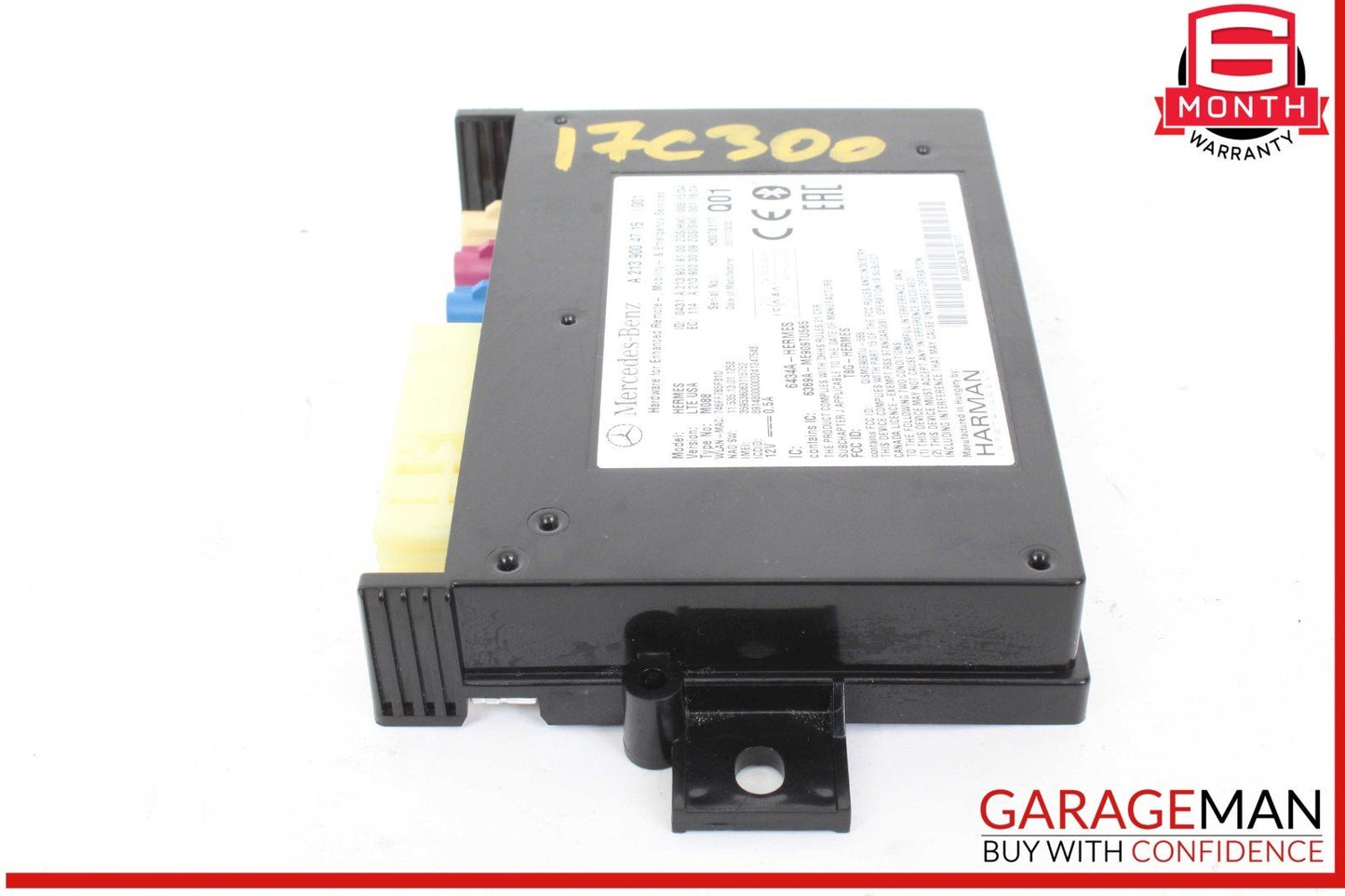 12-23 Mercedes W205 C300 GLC300 Communication Computer Control Module Unit OEM