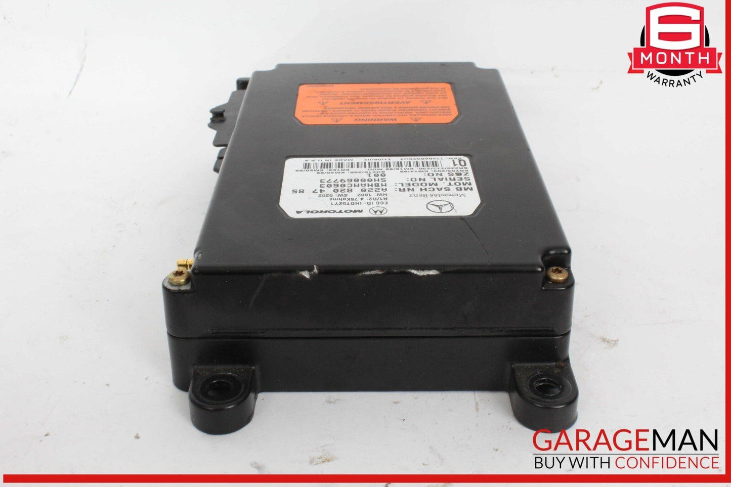 00-06 Mercedes ML350 ML500 Voice Phone Control Module 2208204785 OEM