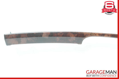 07-09 Mercedes W221 S400 S550 Front Dashboard Trim Panel Cover Bezel Wood OEM