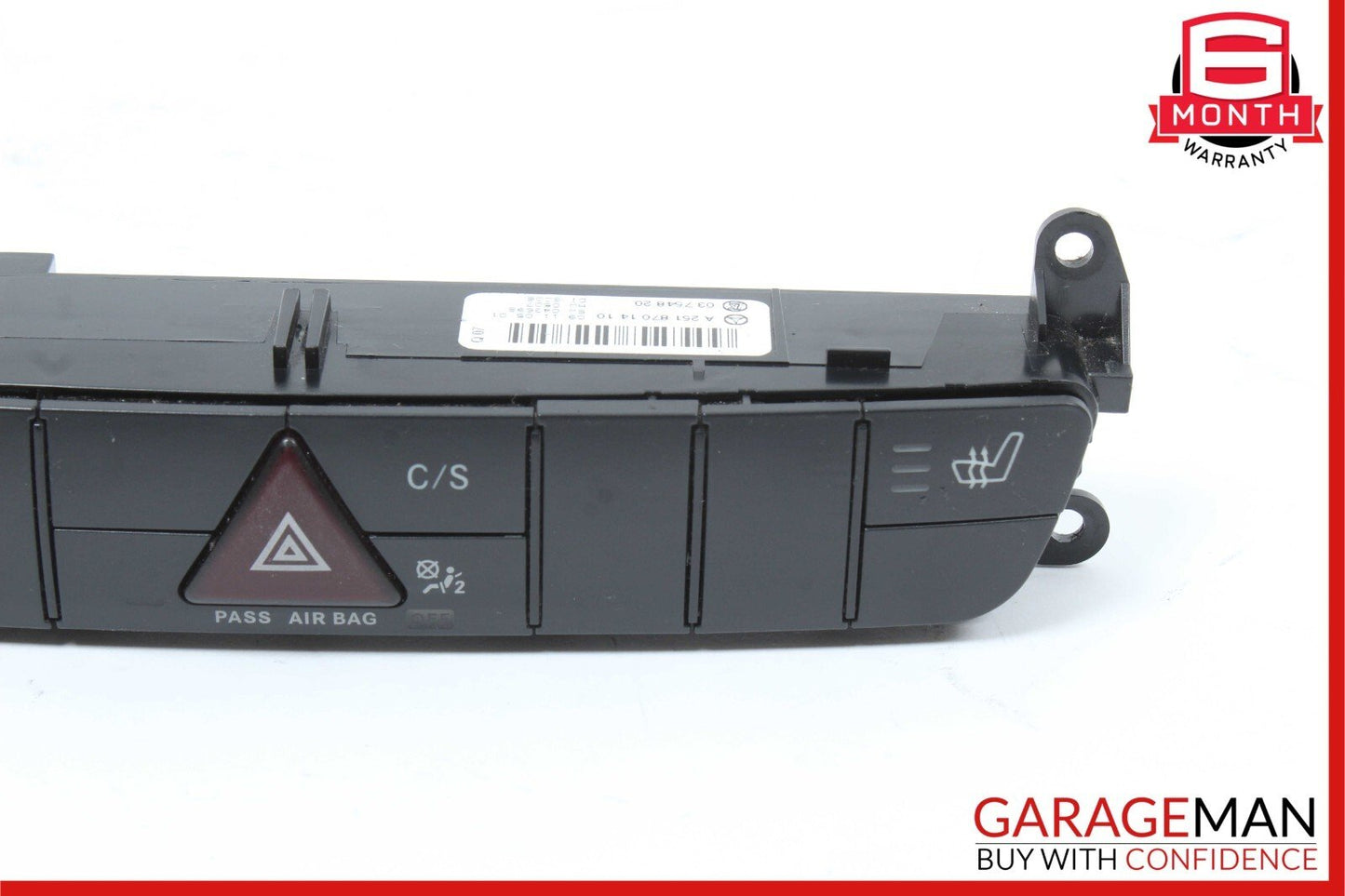 06-10 Mercedes W251 R320 R500 Center Dashboard Hazard ESP Control Switch OEM