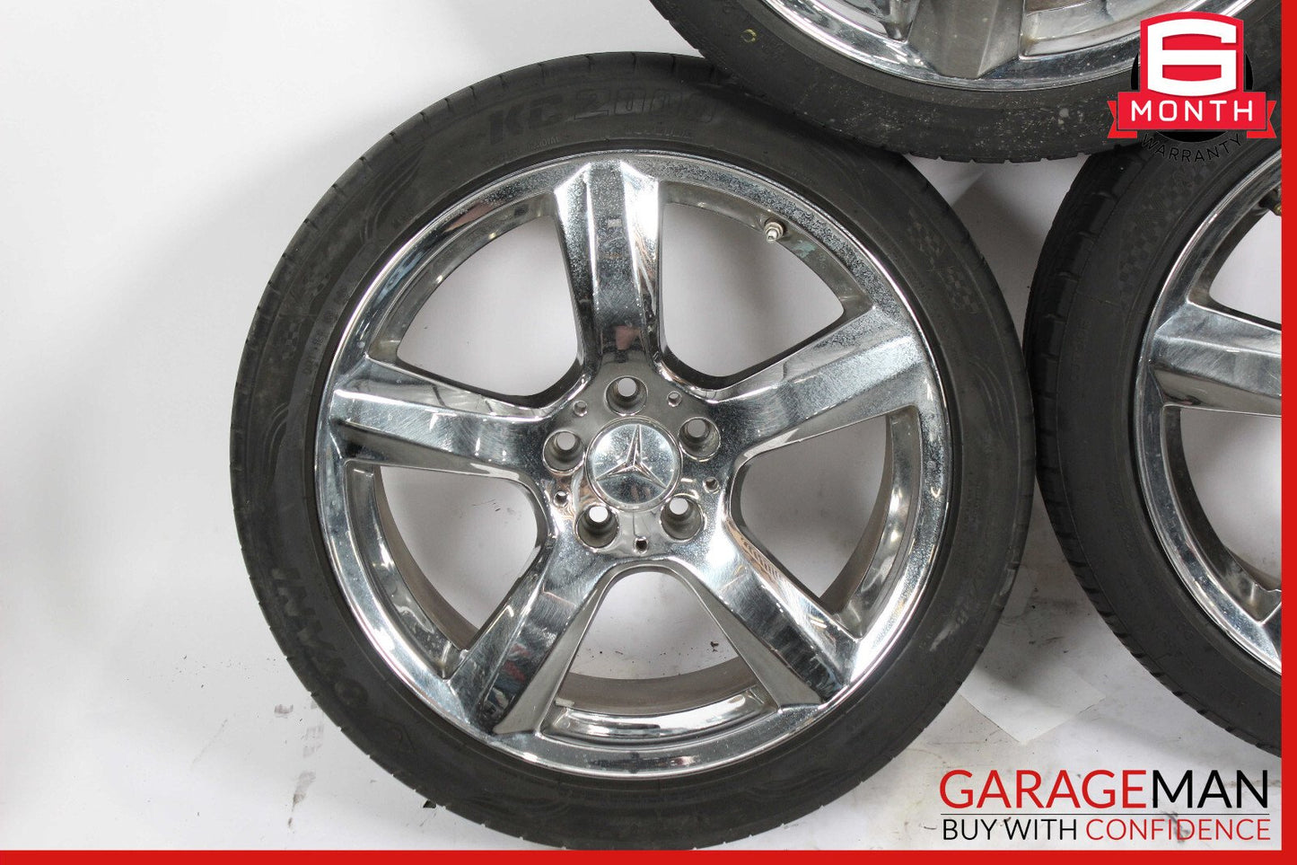 12-18 Mercedes W218 CLS550 8.5 x R18 18" Complete Wheel Tire Rim Set of 4 Pc OEM