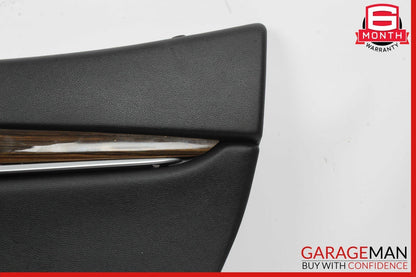 14-17 Maserati Ghibli Rear Right Side Interior Door Trim Panel Cover Black OEM