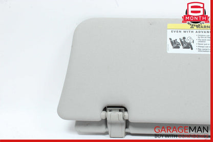 06-12 Mercedes X164 GL450 ML450 Front Right Side Sun Visor Sunvisor Shade Grey