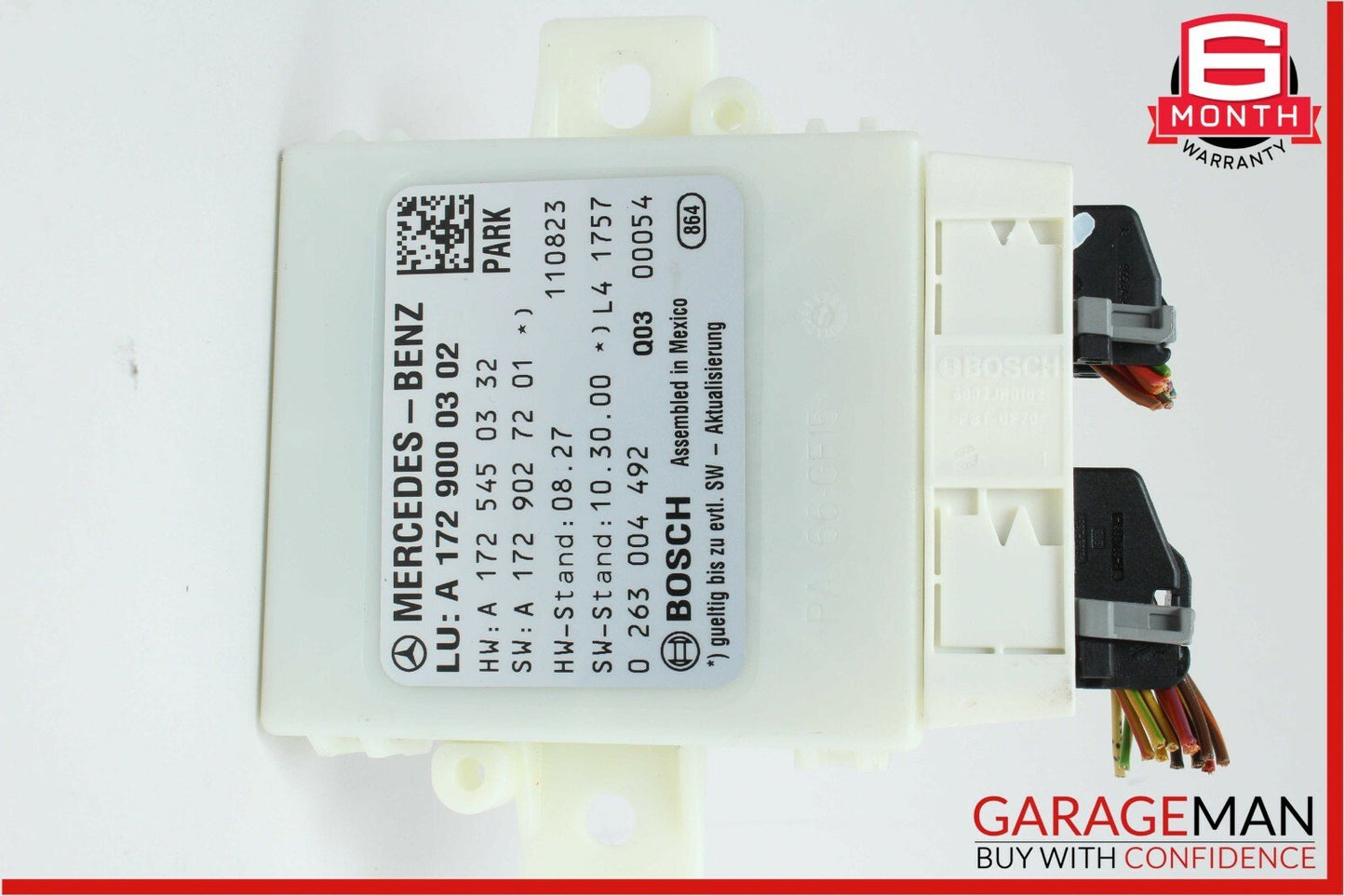 12-16 Mercedes R172 SLK350 Park Parking Assist Parktronic Control Module Unit