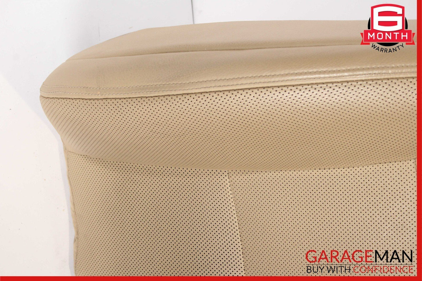 10-13 Mercedes W221 S400 S550 Top Upper Seat Cushion Front Left Side Brown