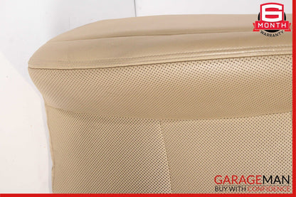 10-13 Mercedes W221 S400 S550 Top Upper Seat Cushion Front Left Side Brown