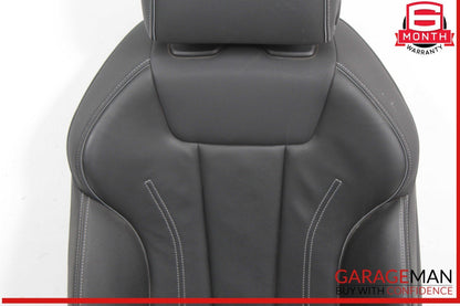 17-24 Audi A4 Front Left Driver Side Seat Cushion Cover Black OEM