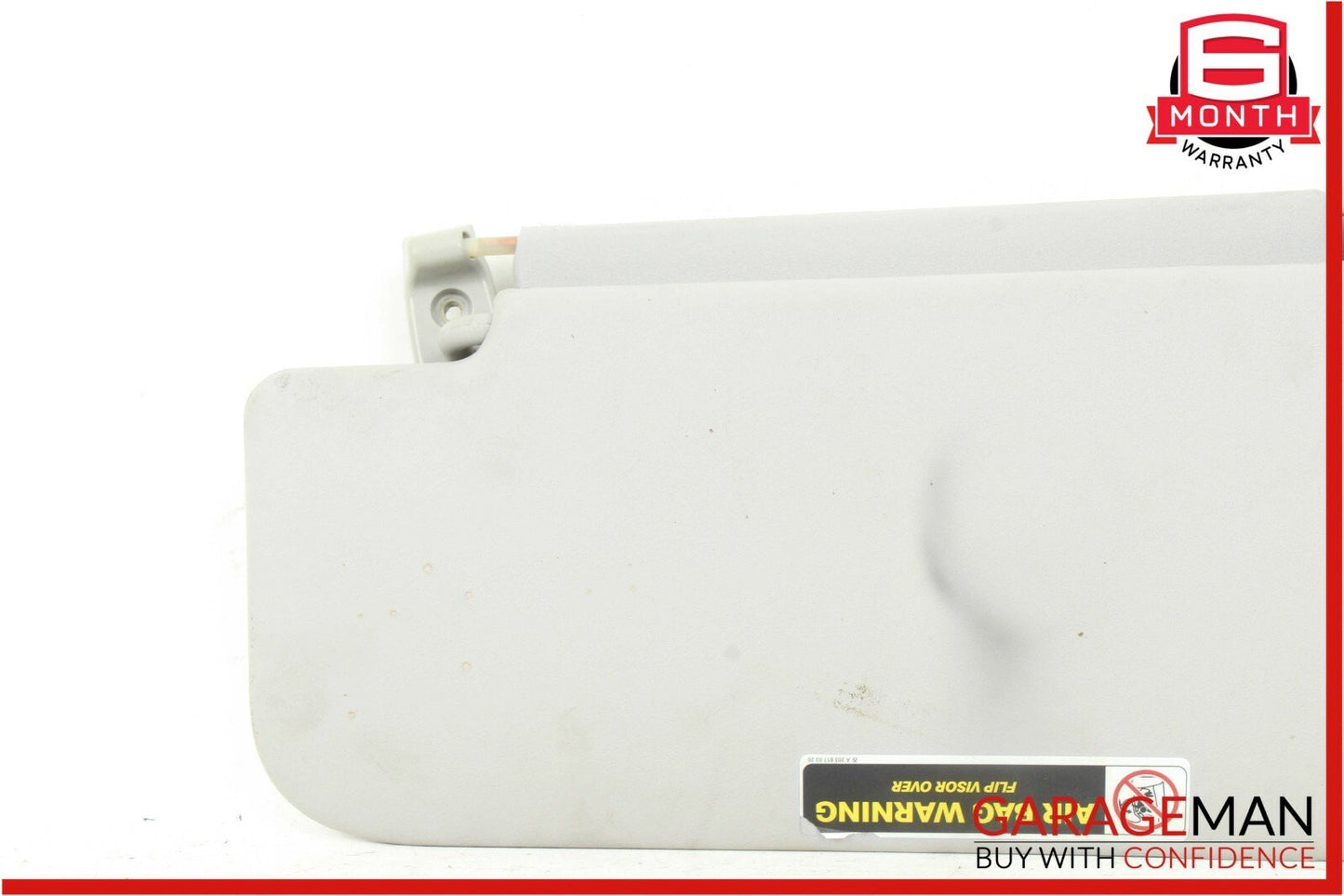 06-12 Mercedes W164 ML350 GL550 Front Right Side Sun Visor Sunvisor Shade Gray