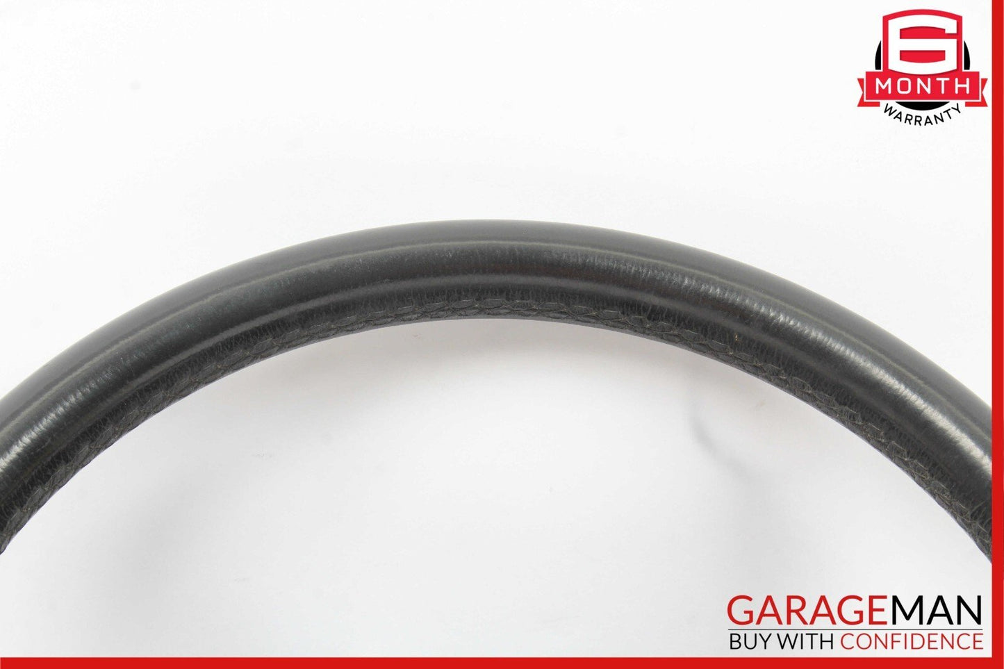 06-09 Mercedes W211 E350 CLS500 4 Spoke Steering Wheel Leather Black OEM