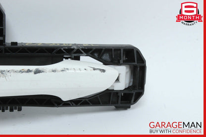 12-14 Mercedes W204 C250 Rear Left Exterior Door Handle White OEM