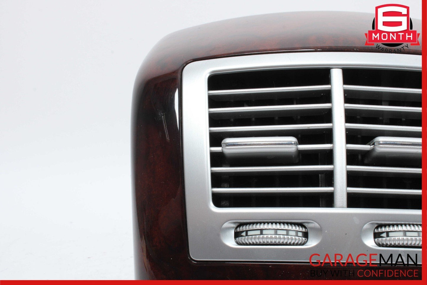 07-13 Mercedes W221 S550 S600 Rear Center Console A/C Air Vent Grille Trim Assy