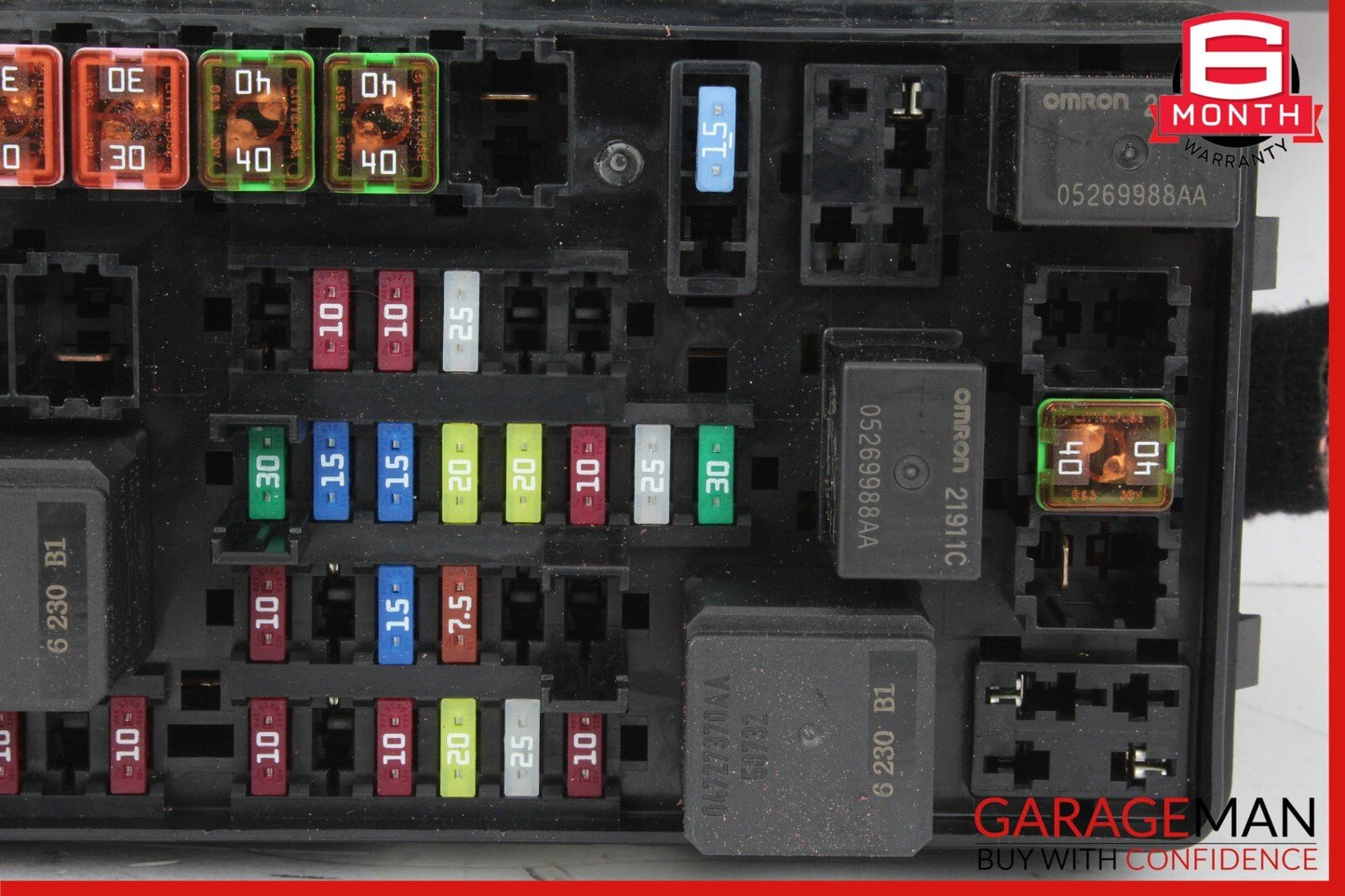 17-20 Maserati Levante M161 Rear Fuse Relay Box Junction Terminal OEM