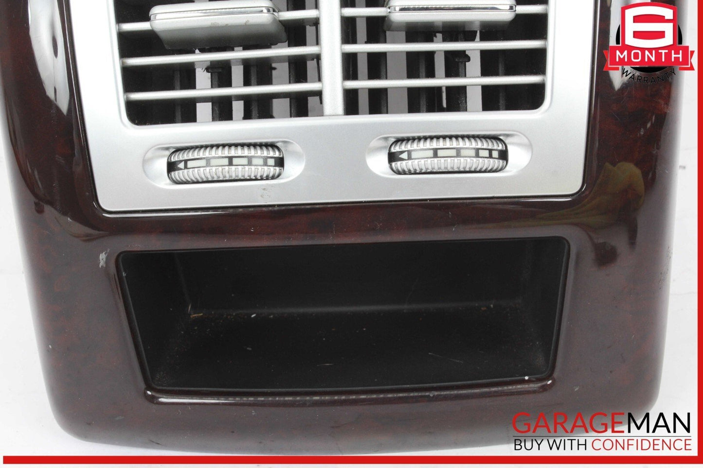 07-13 Mercedes W221 S550 Rear Center Console AC A/C Air Vent Trim 2216801639 OEM