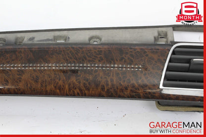 11-18 Audi A8 Dash Board Dashboard Panel Trim w/ AC Air Vent Grille OEM