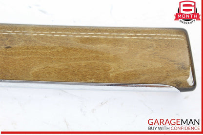 03-09 Mercedes W211 E350 E500 Dashboard Dash Left Molding Trim Wood 2116800771