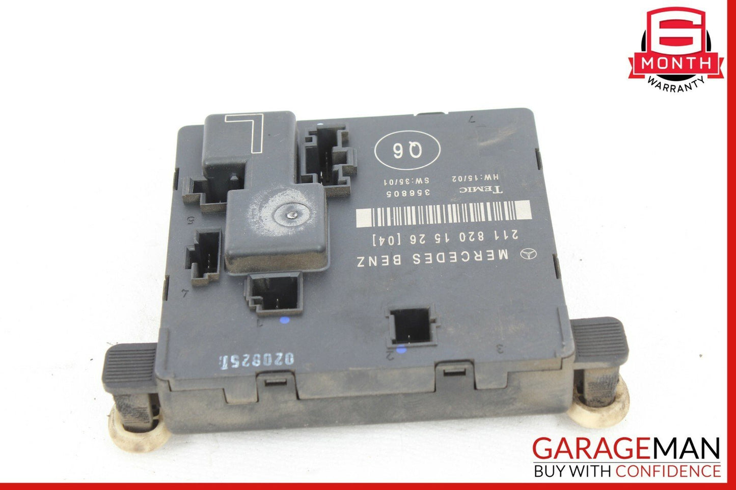 03-06 Mercedes W211 E320 E350 E500 Door Control Module Rear Left 2118201526 OEM