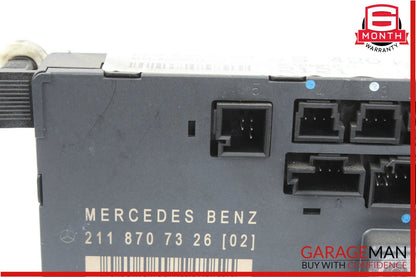 03-09 Mercedes E350 E500 E63 AMG Front Left Driver Side Door Controller Module