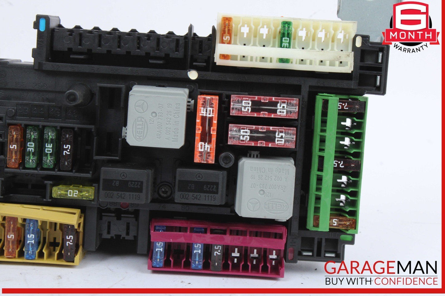 12-14 Mercedes W204 C250 CGI Rear Fuse Relay Box Module 2049060205 OEM