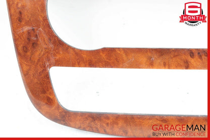 06-13 Mercedes W251 R350 R320 Heater Climate Control Module Trim Bezel Wood OEM