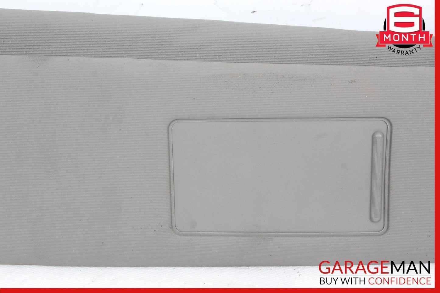 11-17 Porsche Cayenne S 958 Front Right Side Sun Visor Sunshade Cover Gray OEM