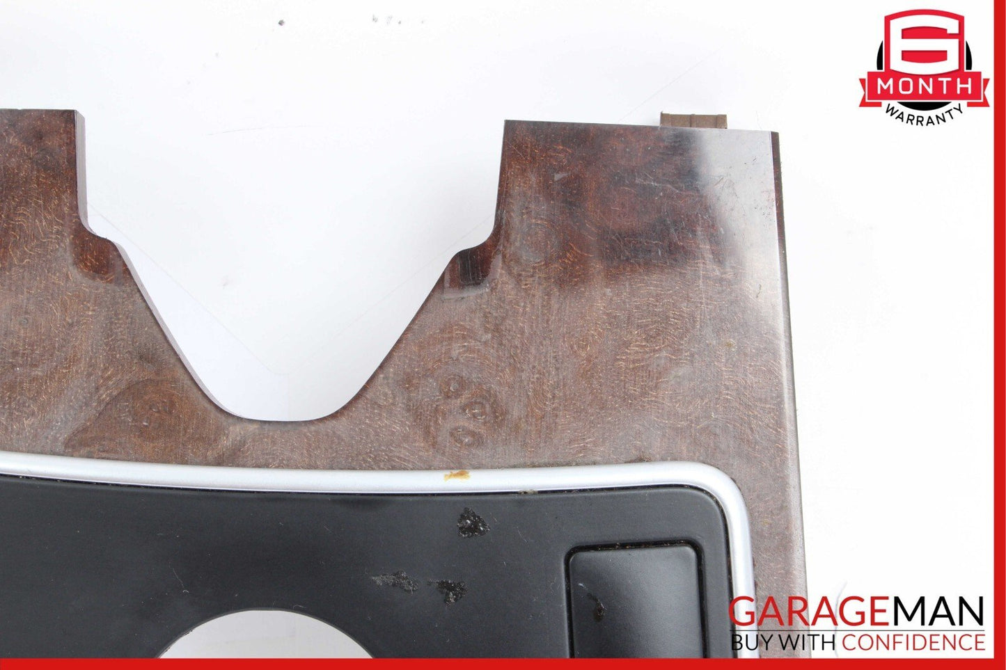 10-13 Mercedes W212 E400 E350 E550 Center Console Switch Trim Cover Bezel Wood