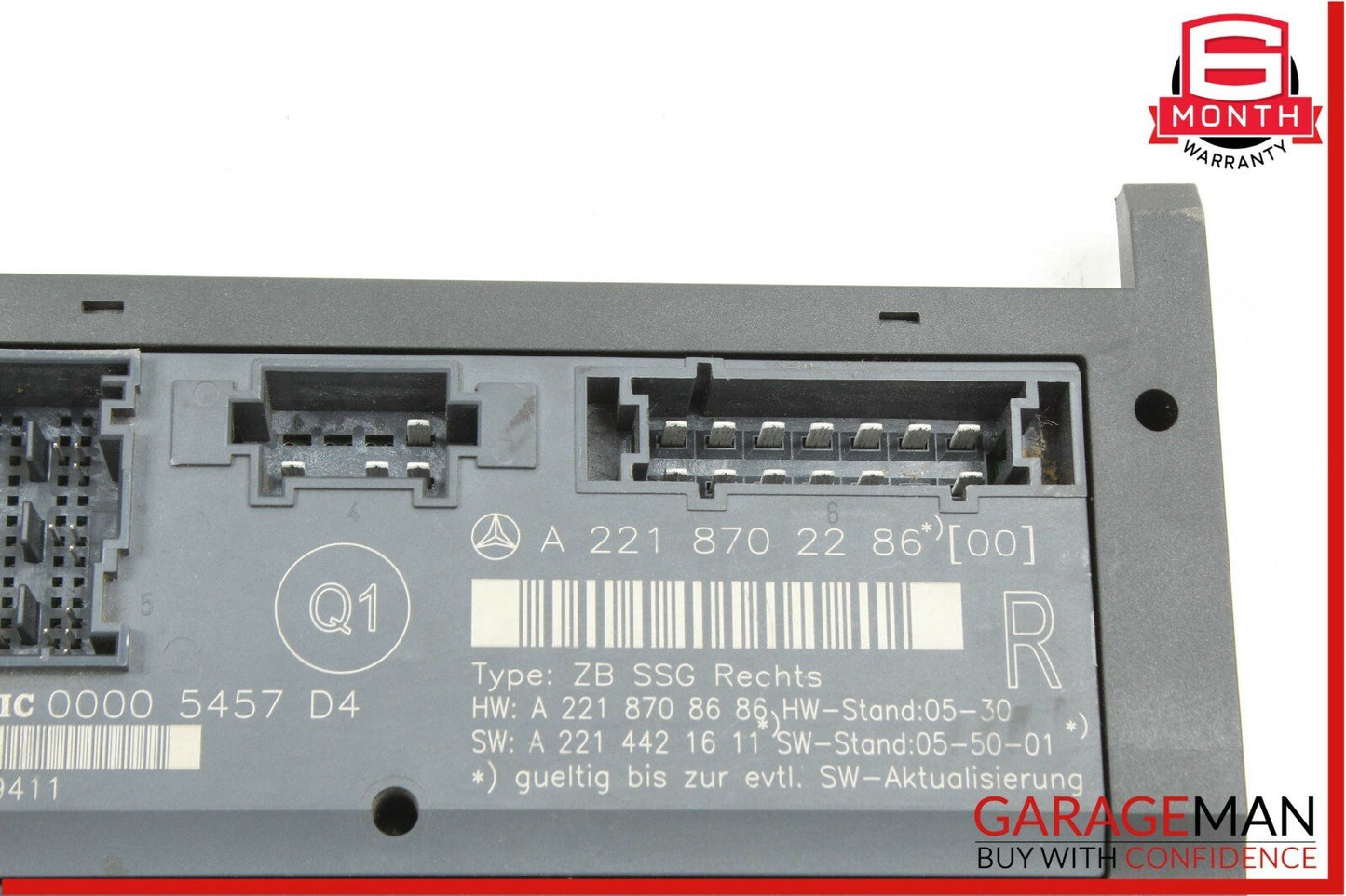 07-09 Mercedes W221 S550 Front Right Side Under Seat Controller Module Unit