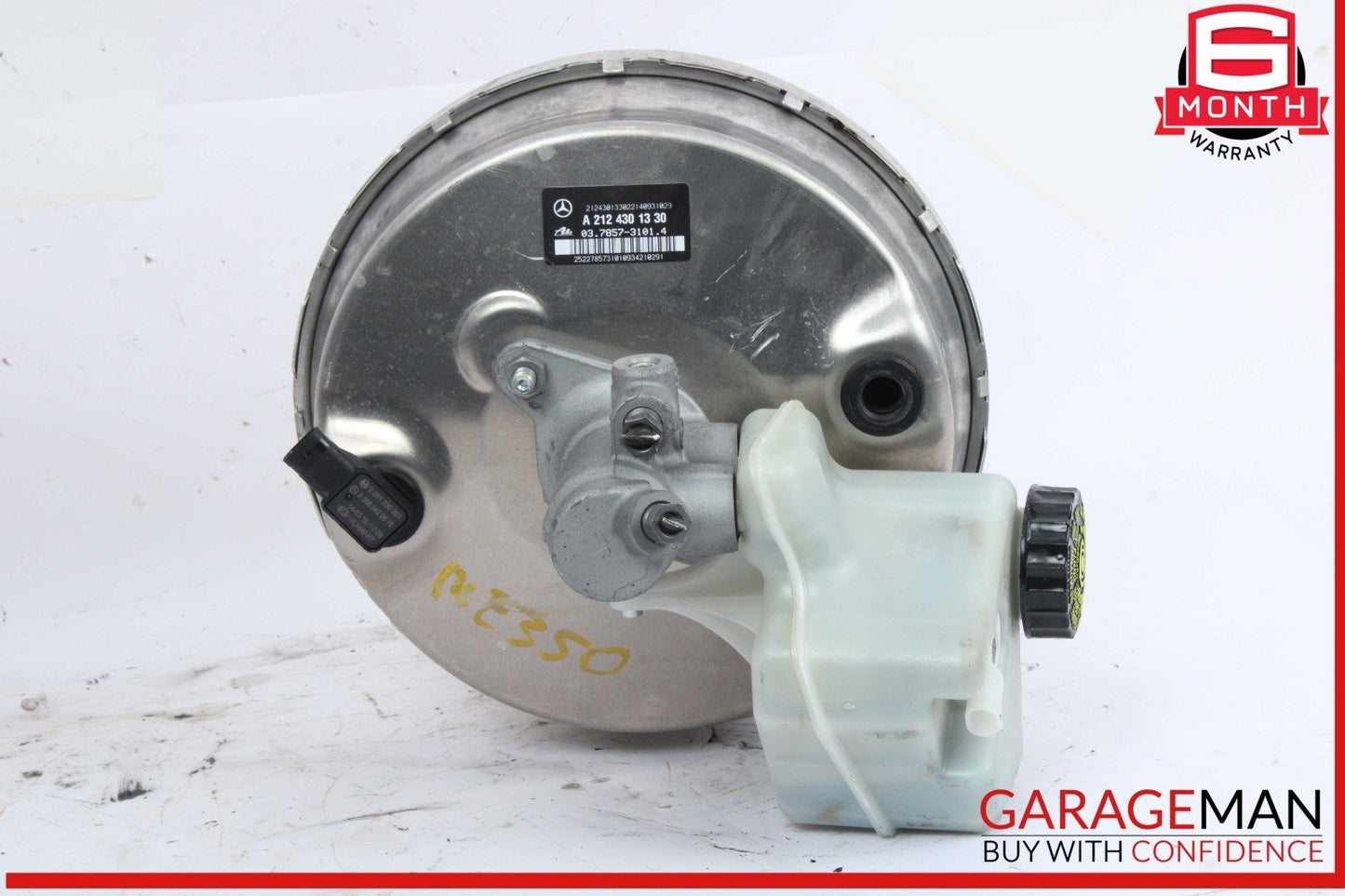 14-18 Mercedes W212 E350 CLS550 Power Brake Booster Master Cylinder w/ Reservoir