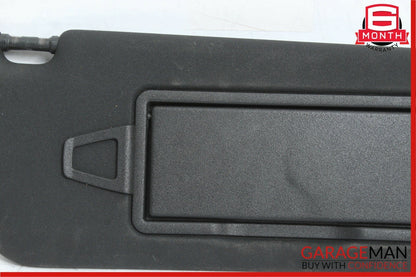 08-14 Mercedes W204 C300 Front Right Passenger Sun Visor Sunvisor Shade Black