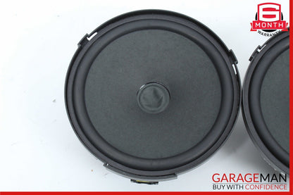 06-15 Mercedes W204 C250 C300 Rear Right & Left Side Door Sound Speakers Set OEM