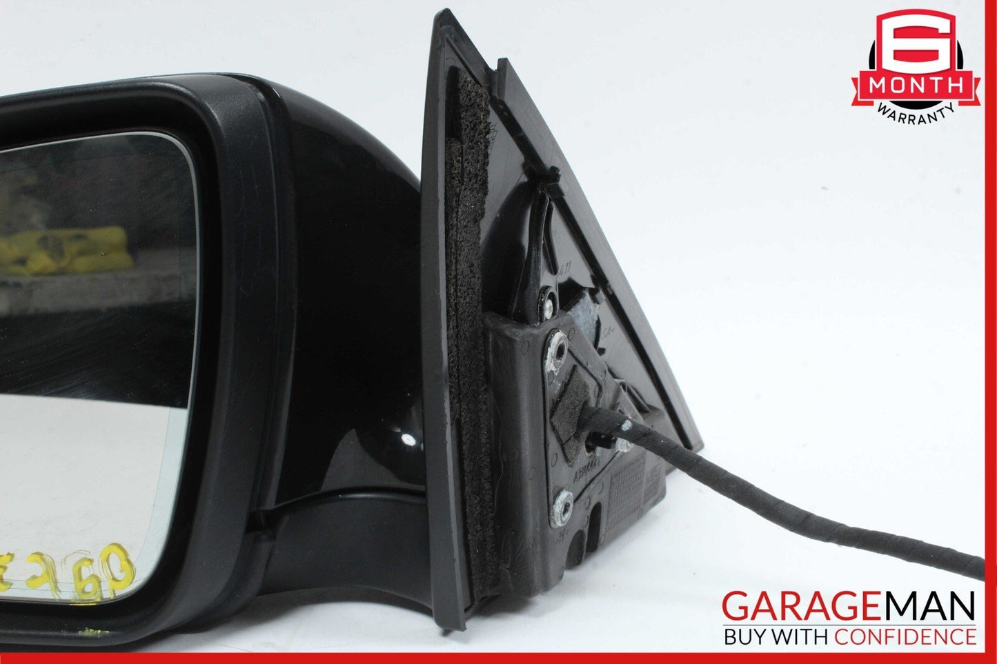 08-09 Mercedes W204 C300 4MATIC Front Left Side Mirror Rear View Door Black