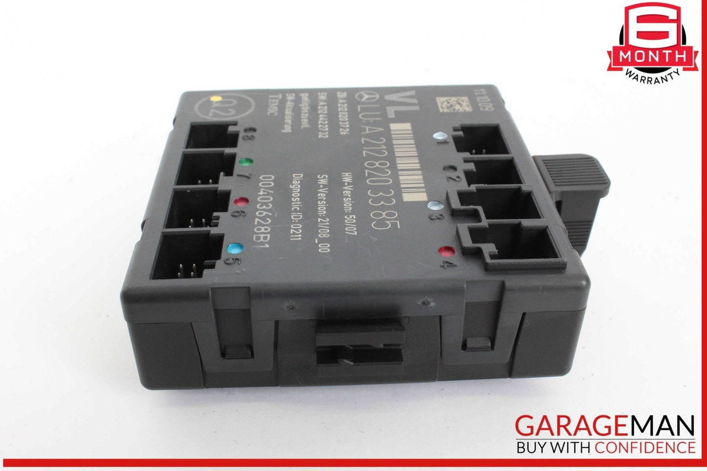 08-18 Mercedes W204 C300 SLK350 E400 Front Left Side Door Control Module OEM