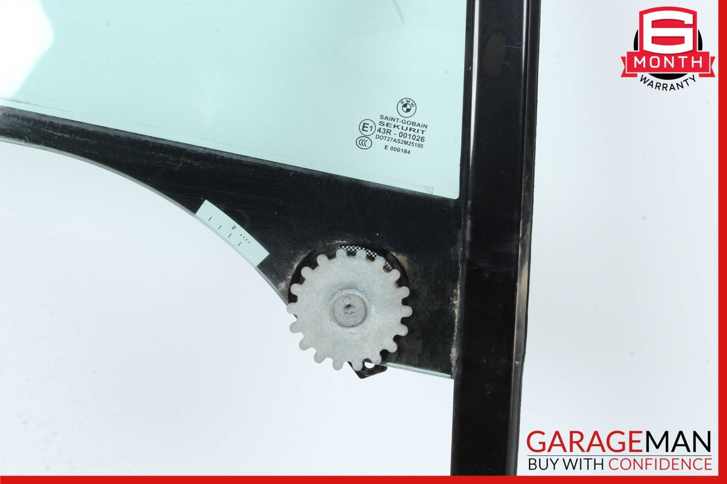 13-19 BMW 650i 640i F06 Rear Right Quarter Glass Window Vent 51357276972 OEM