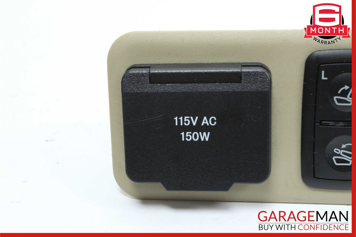 07-12 Mercedes X164 GL450 Rear Seat Fold Switch Socket Control Brown OEM
